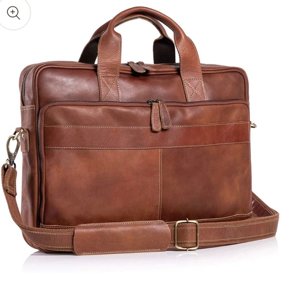 Leather Briefcase - Picture 1 of 4